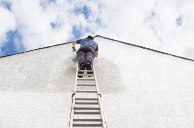 Peinture extérieure à Montblanc — façades et ravalement